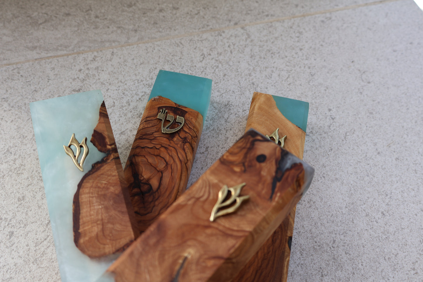 Wood Mezuzot