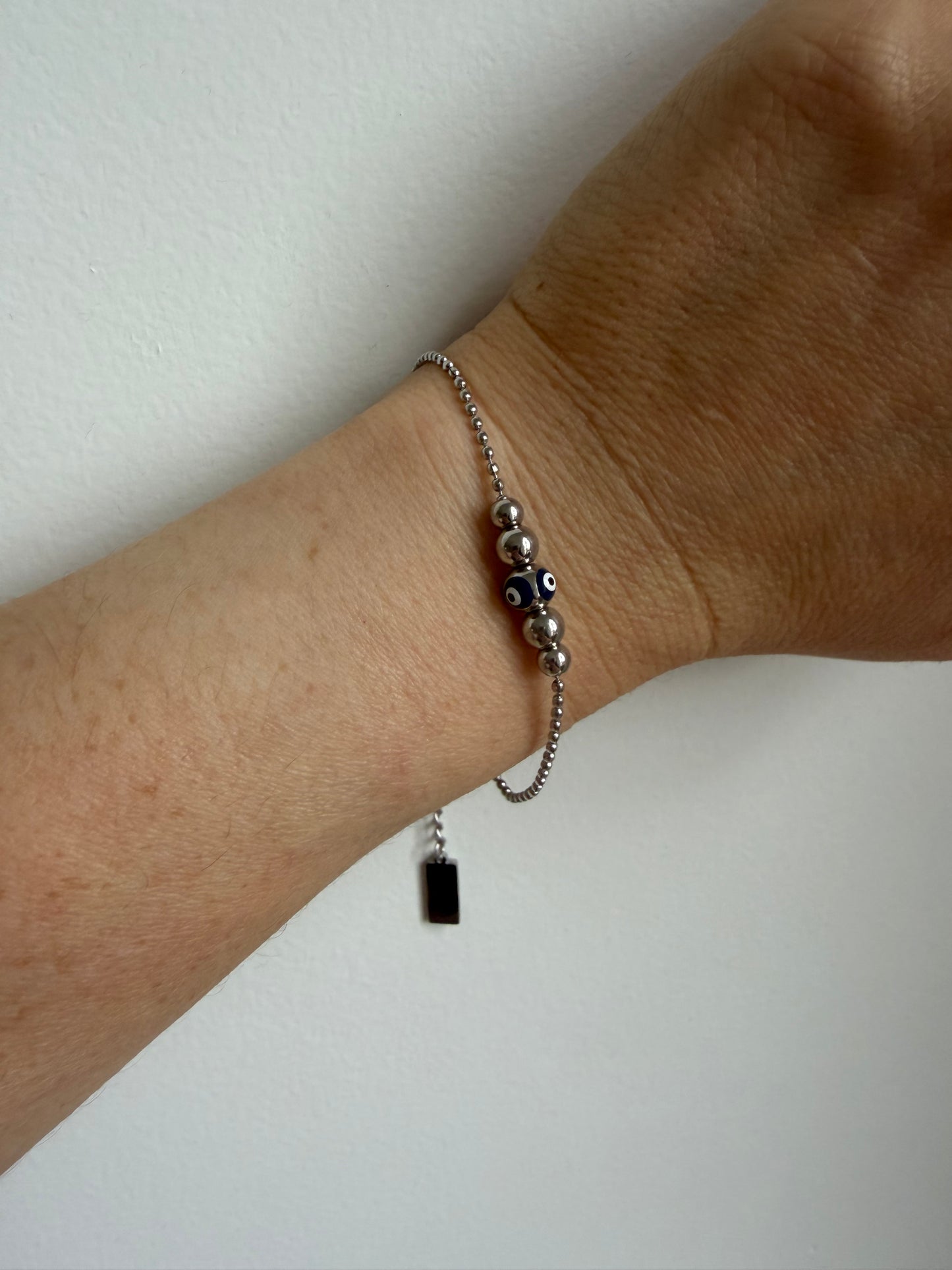 Steel Single Eye Bracelet