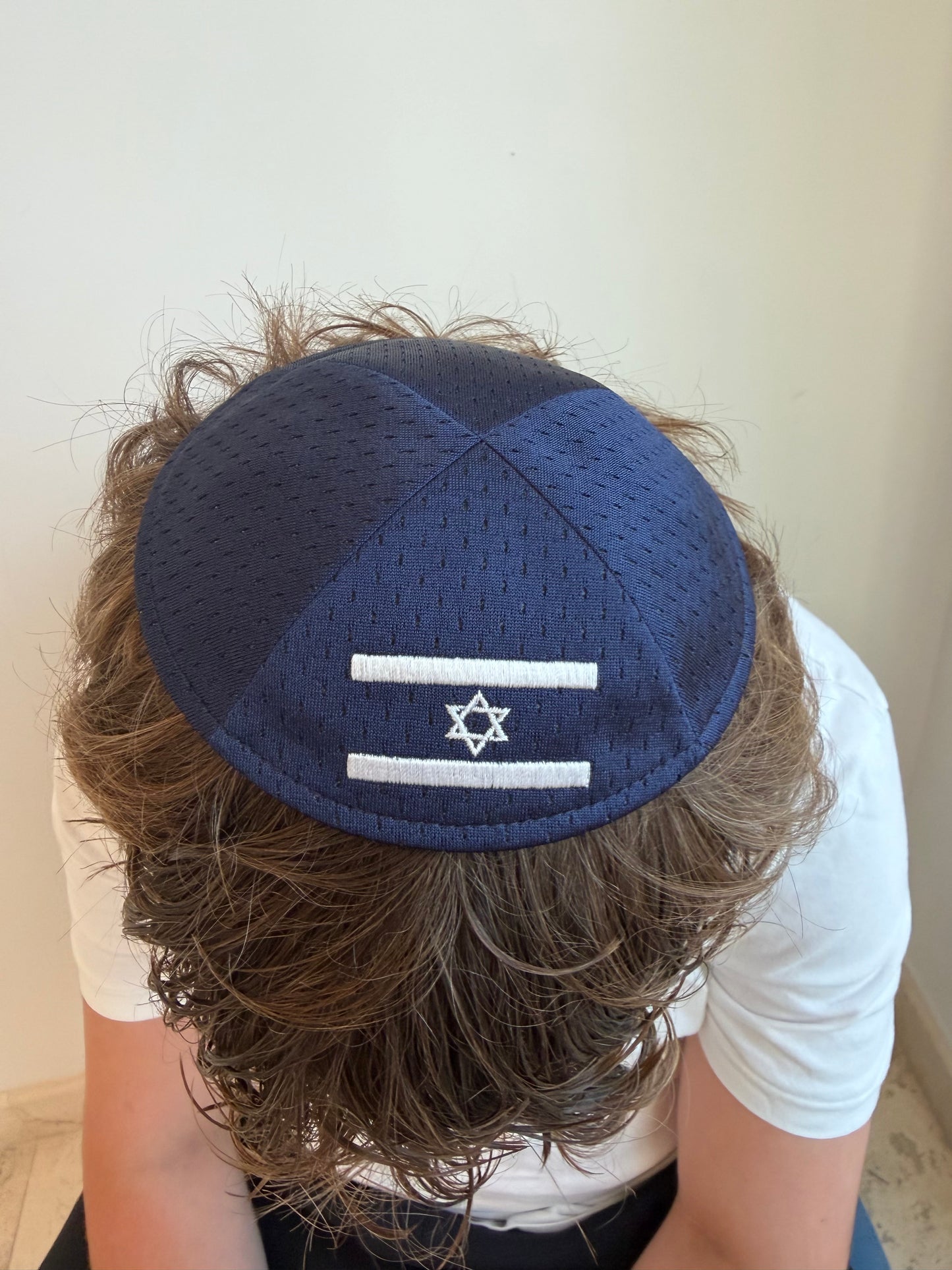 Navy Dri-fit Flag Kippa
