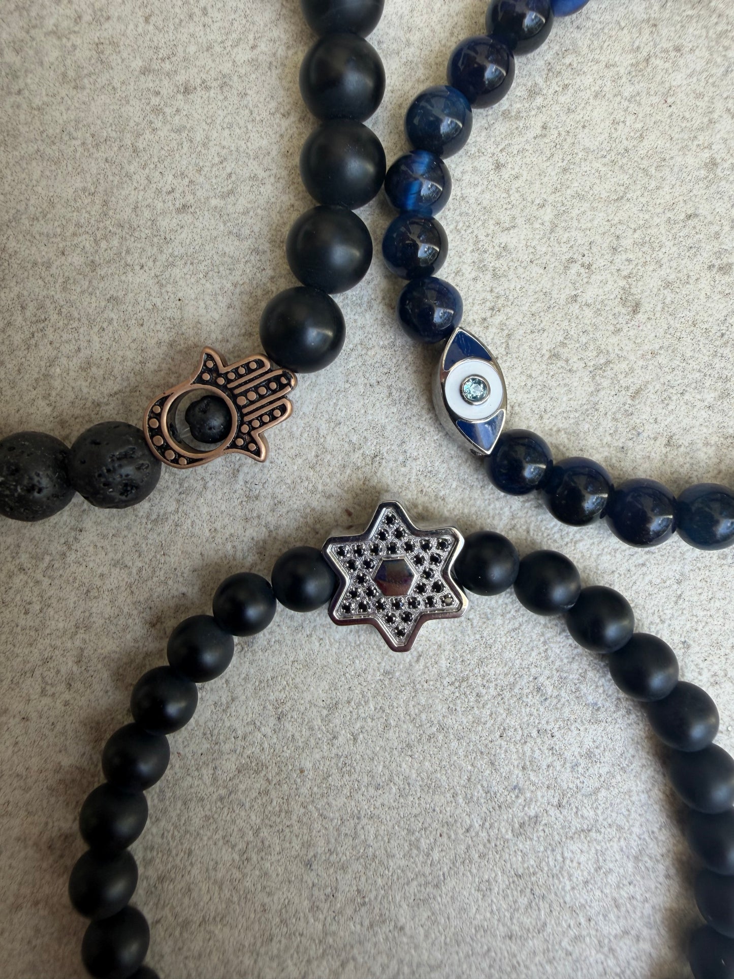 Stainless Steel Beaded Bracelets