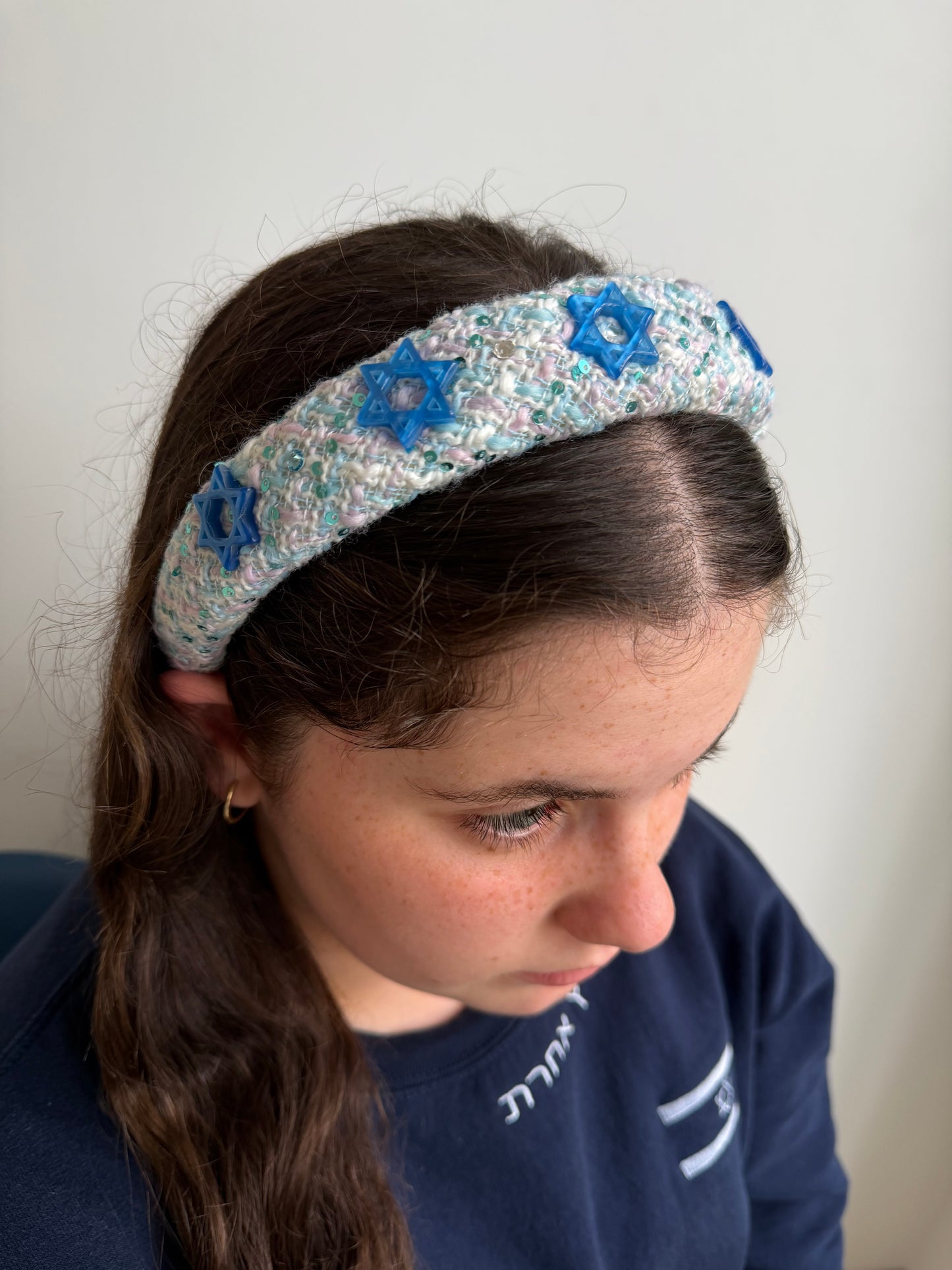 Tweed Israel headband