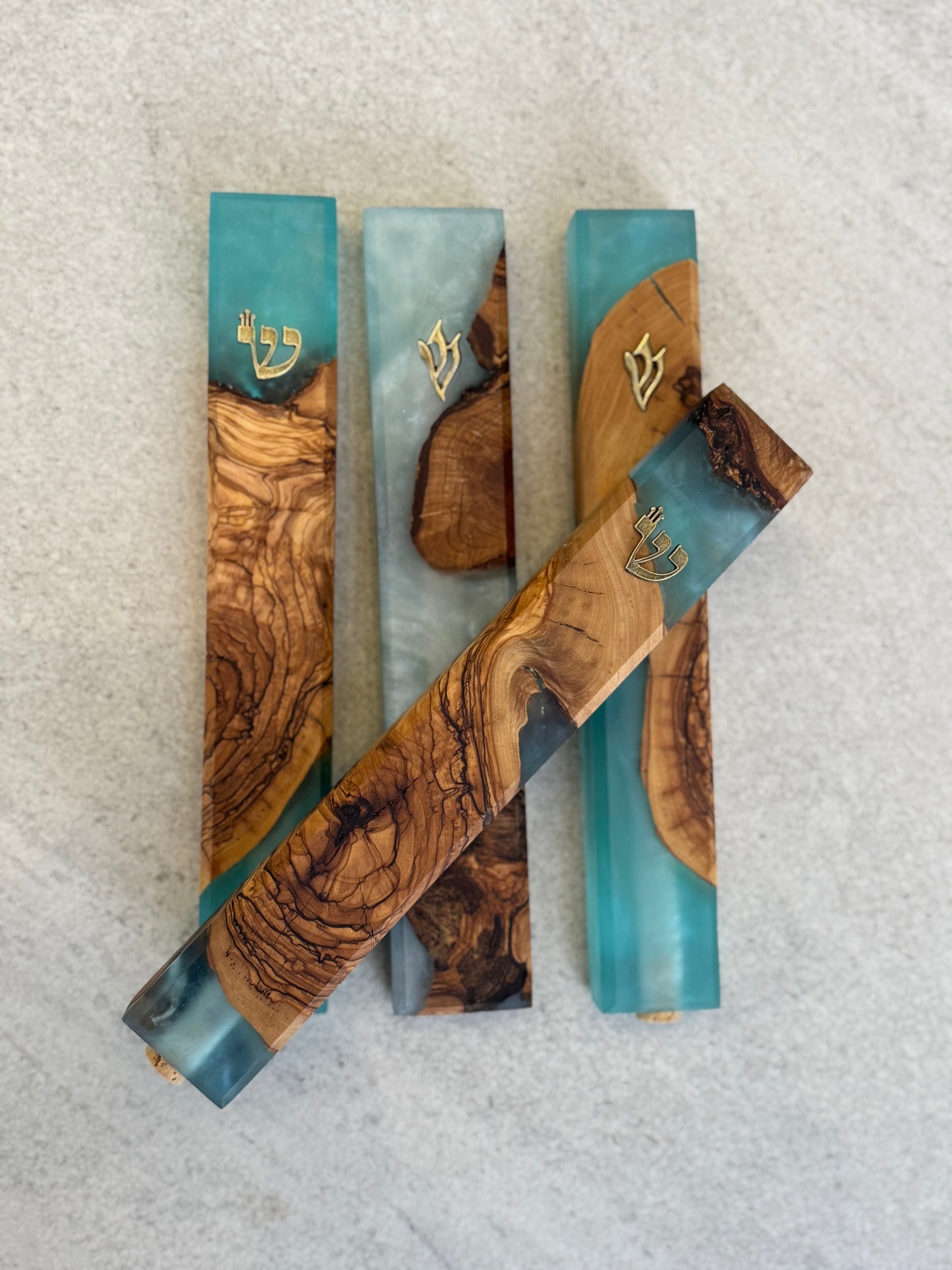 Wood Mezuzot