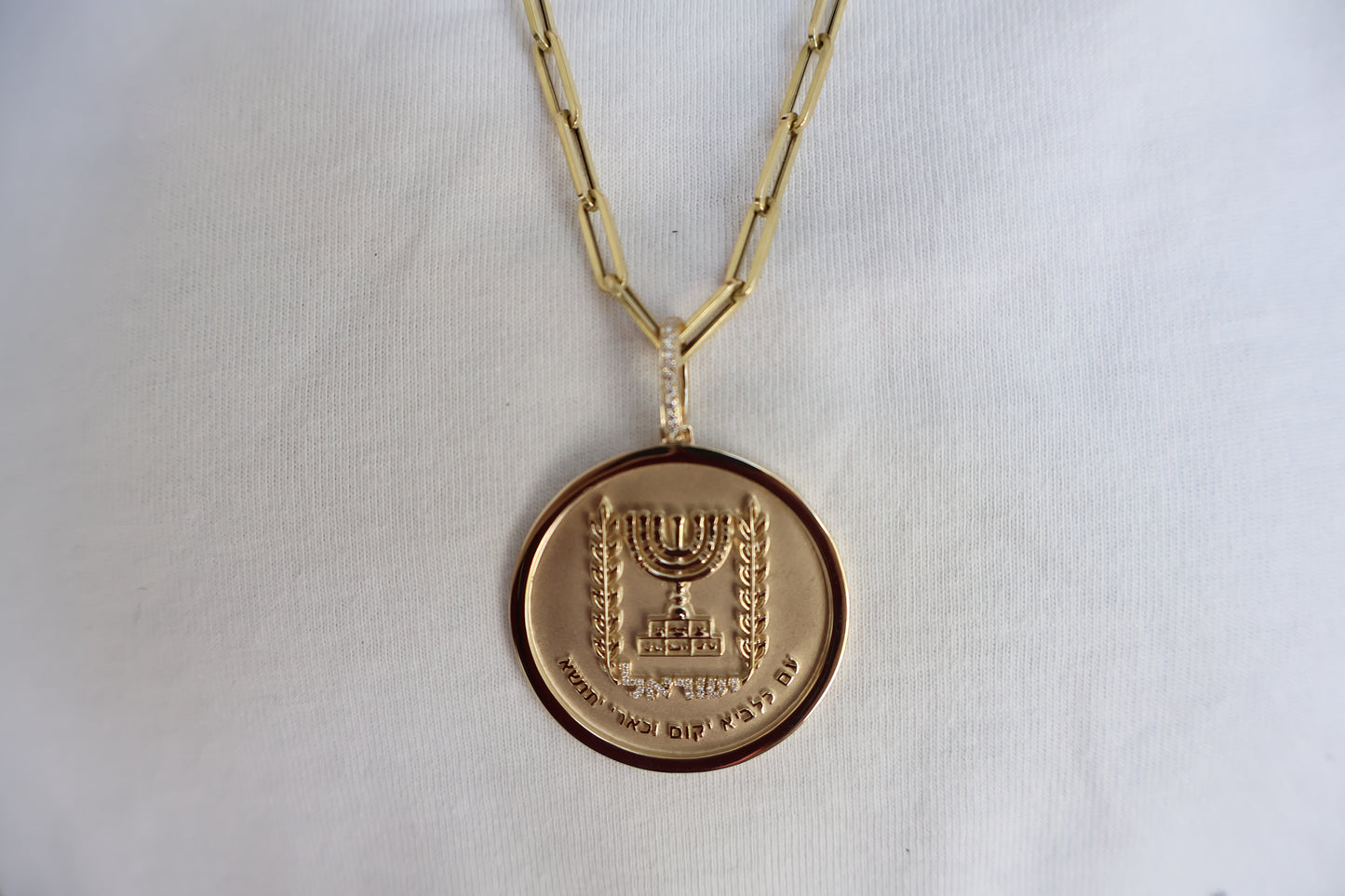 Emblem of Israel Medallion