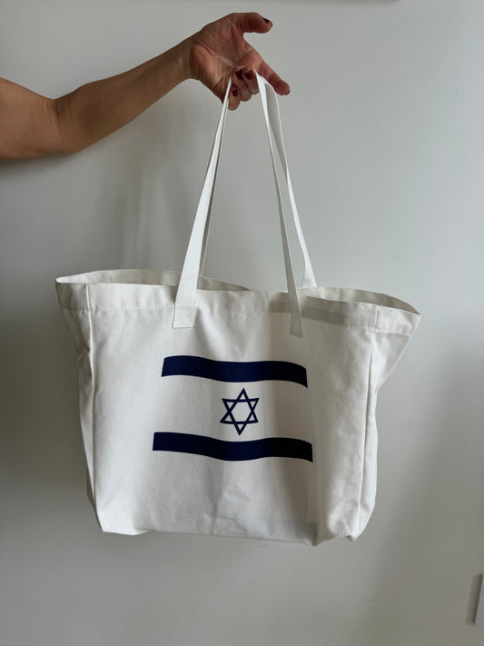 Israel Flag tote