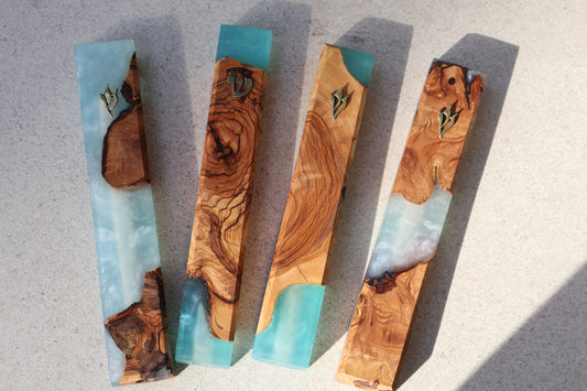 Wood Mezuzot