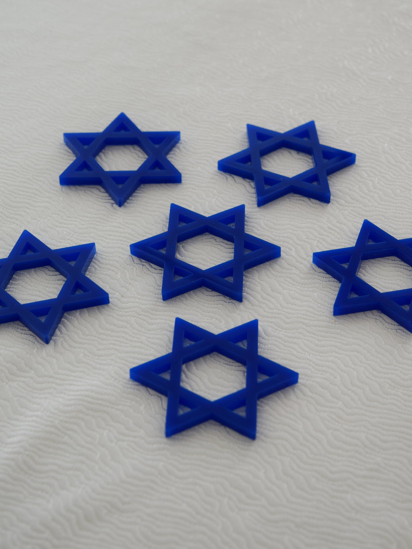 6 Star of David Napkin Rings