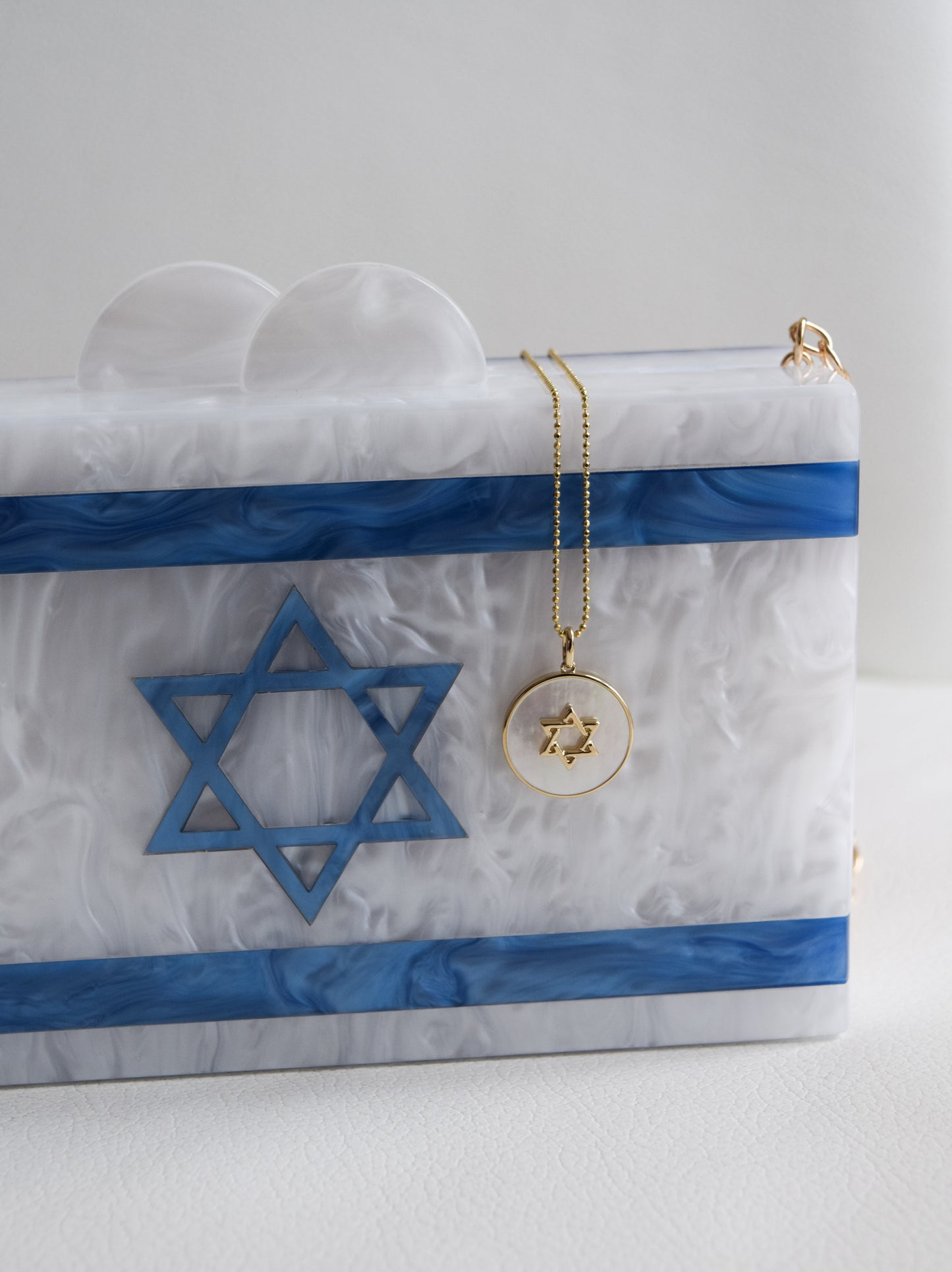 Magen David in a Mother of Pearl, Medallion