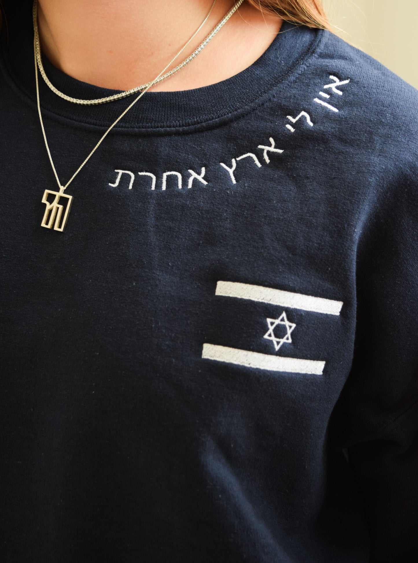 Navy Crew Sweater