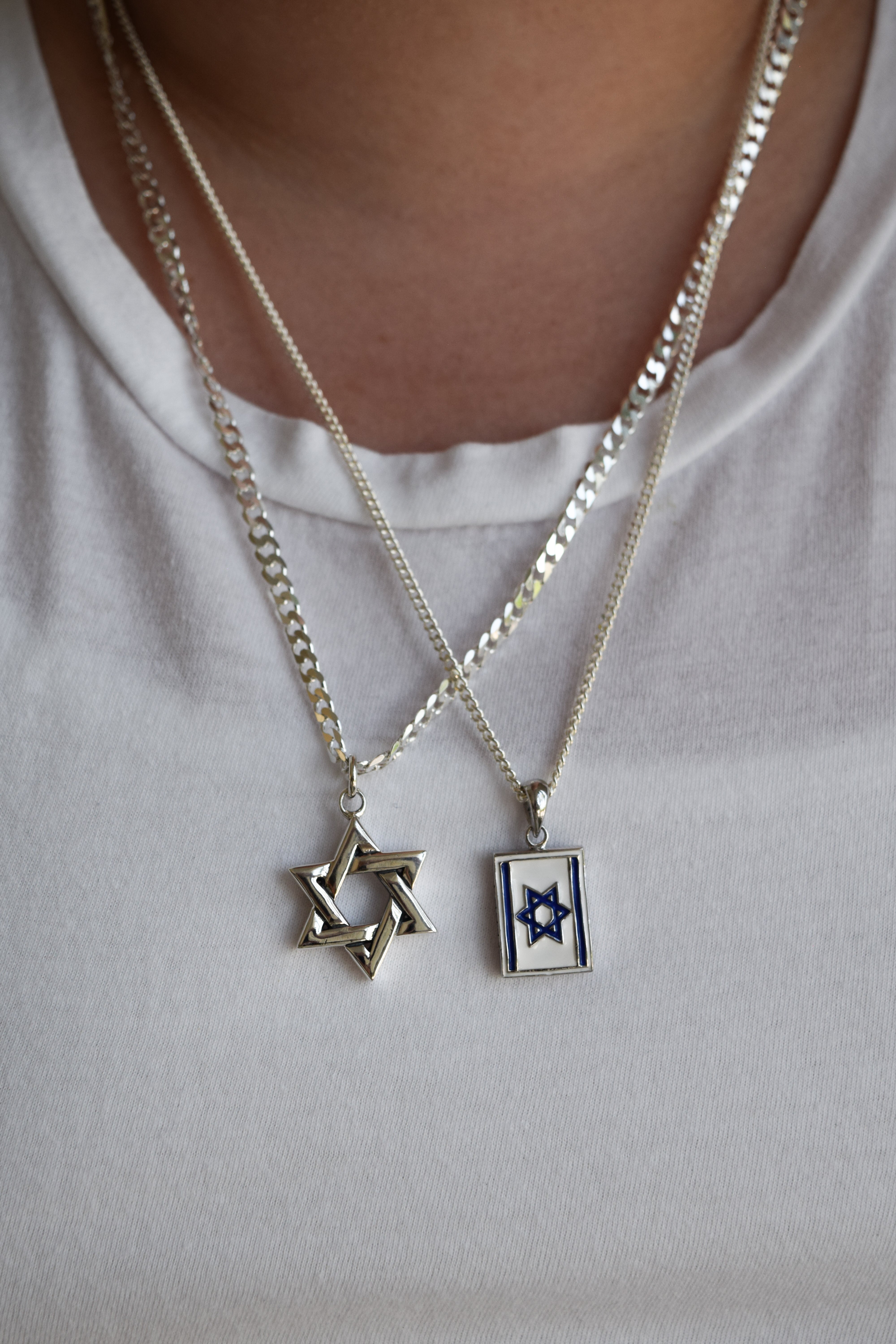 アクセサリー TRI-GRAM PENDANT SILVER GMG Sterling Silver 925 Twisted Flat Marcasite Cut Out CROSS