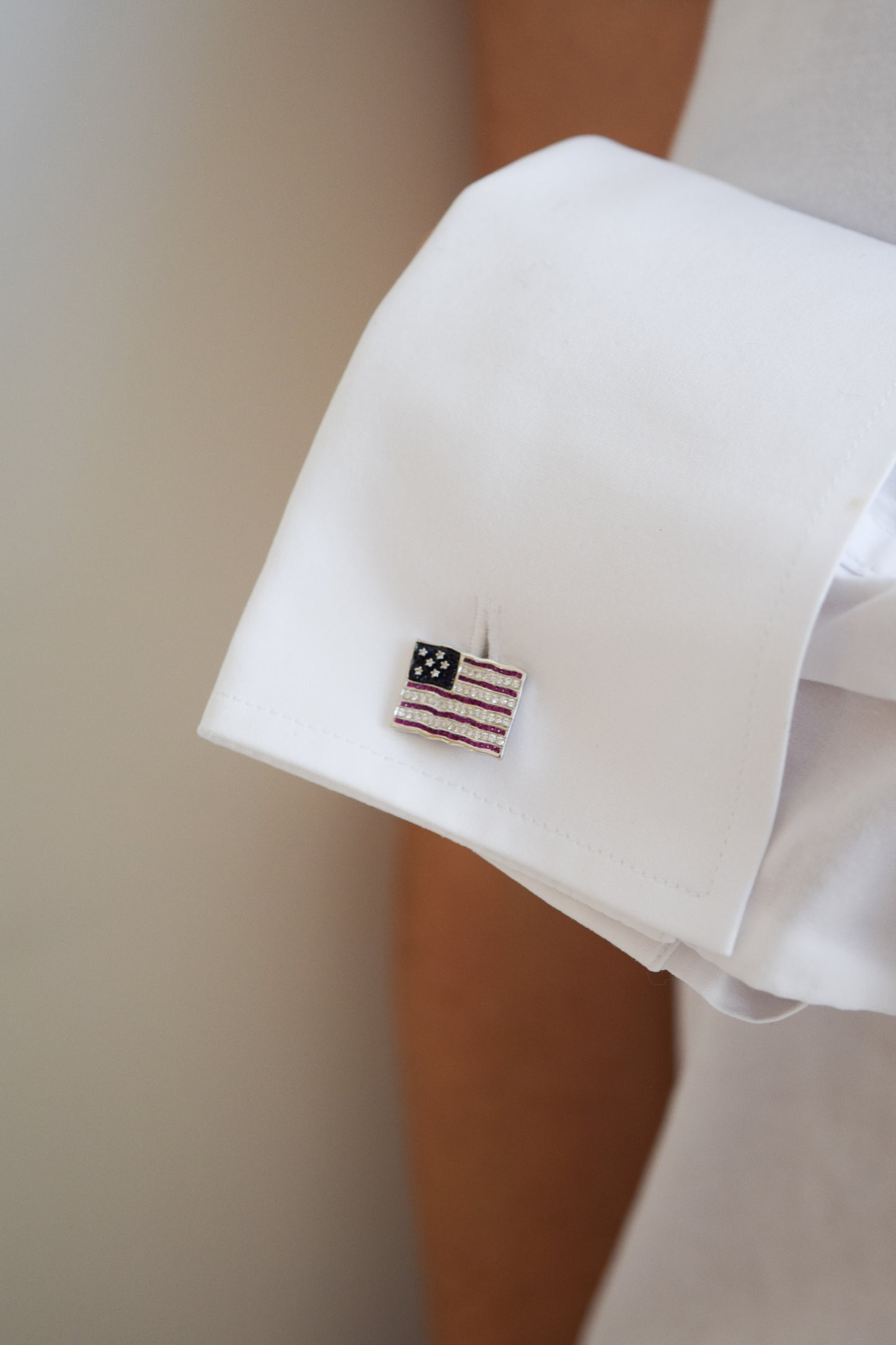 American Flag Cufflinks