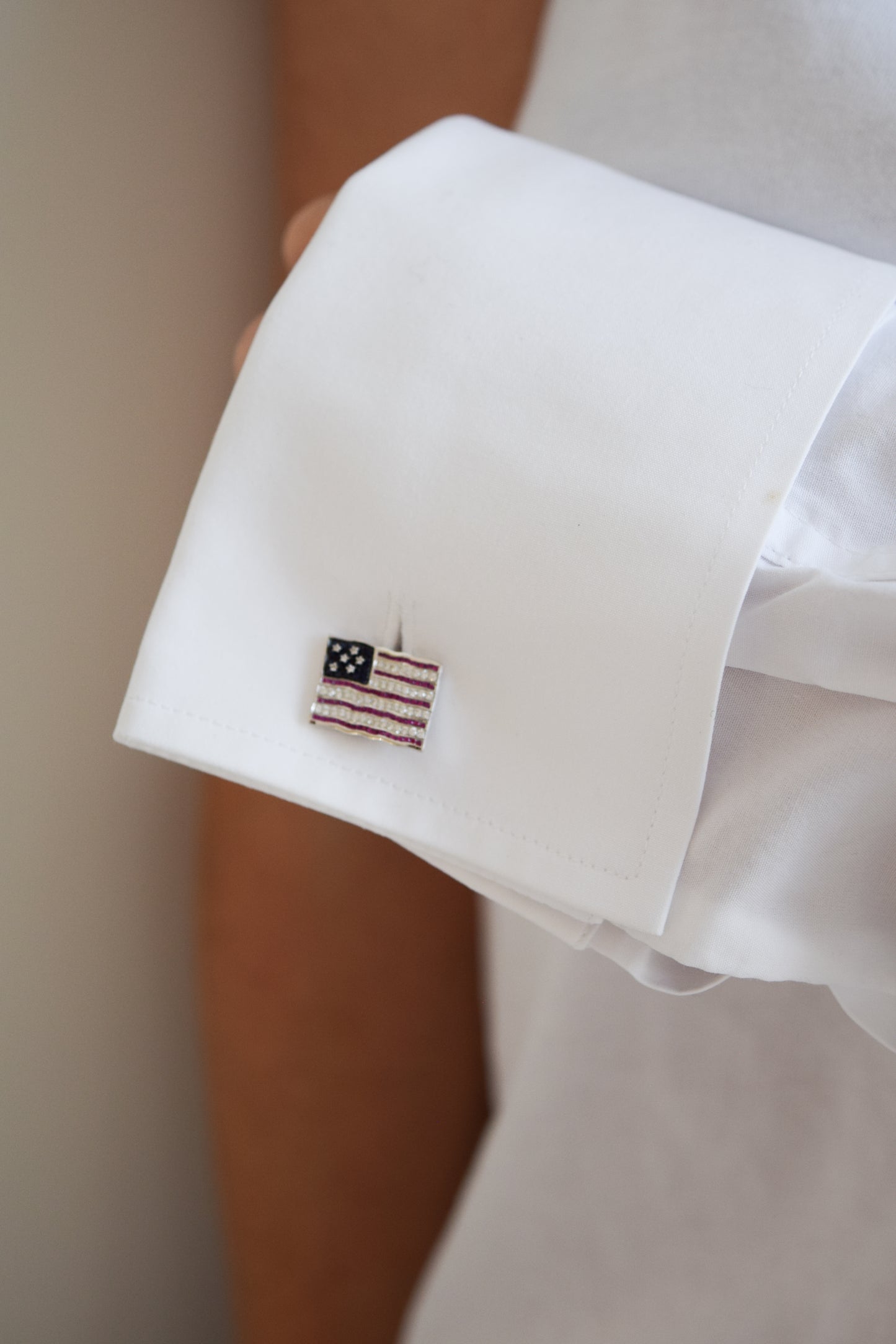 American Flag Cufflinks