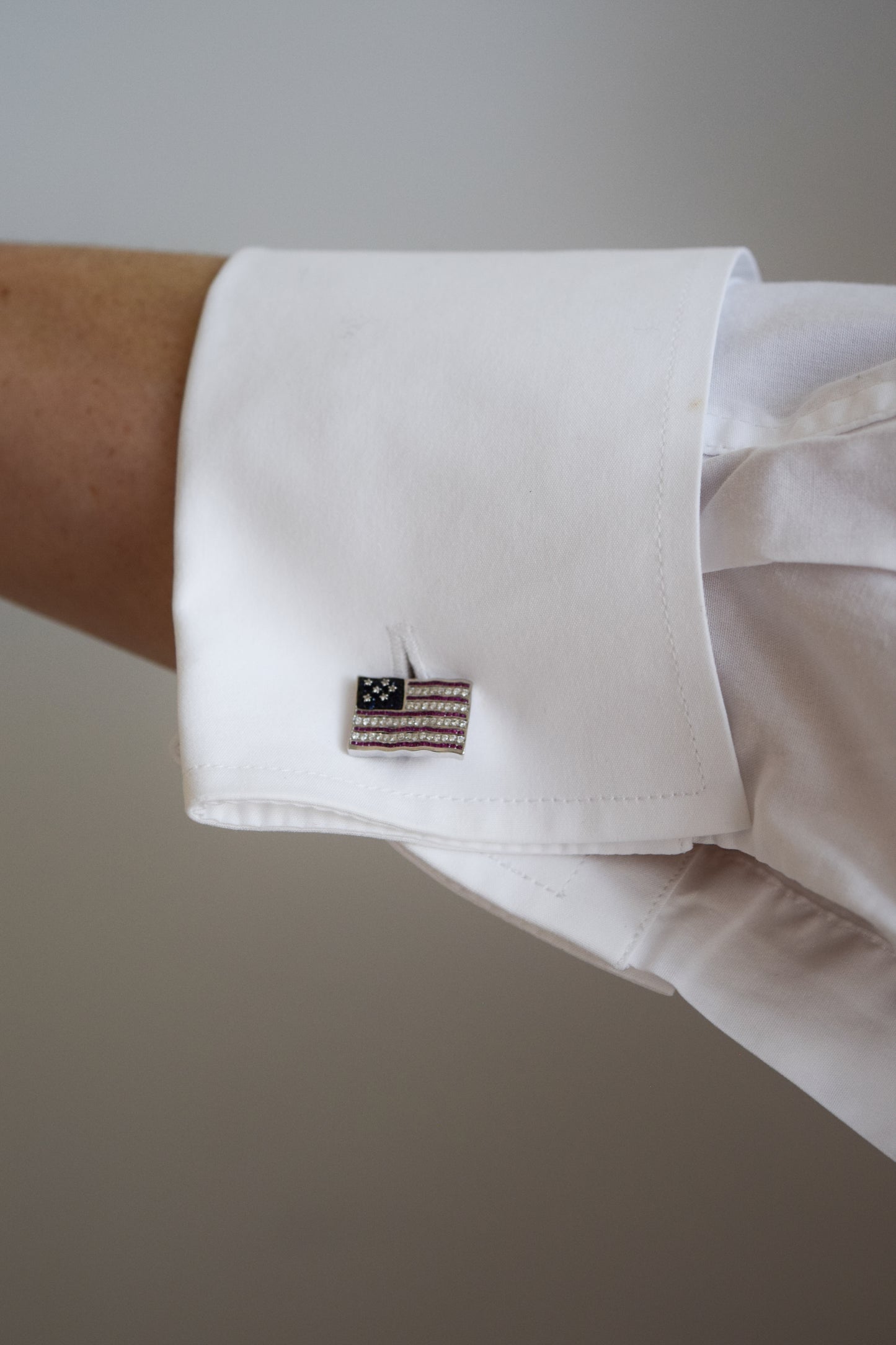 American Flag Cufflinks