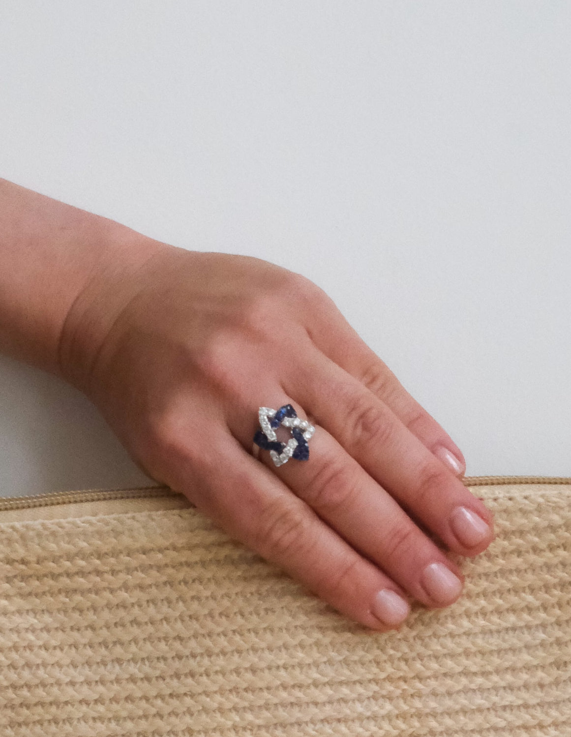 The Israel two-tone Ring