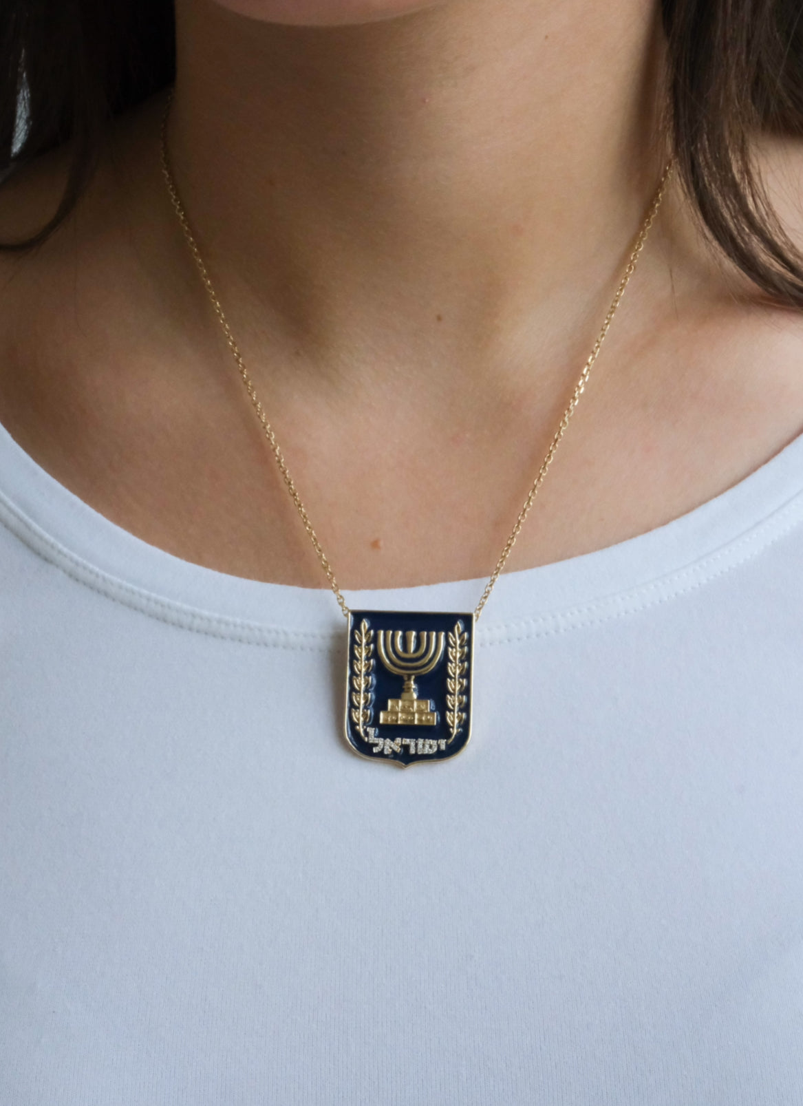 Emblem of Israel Necklace