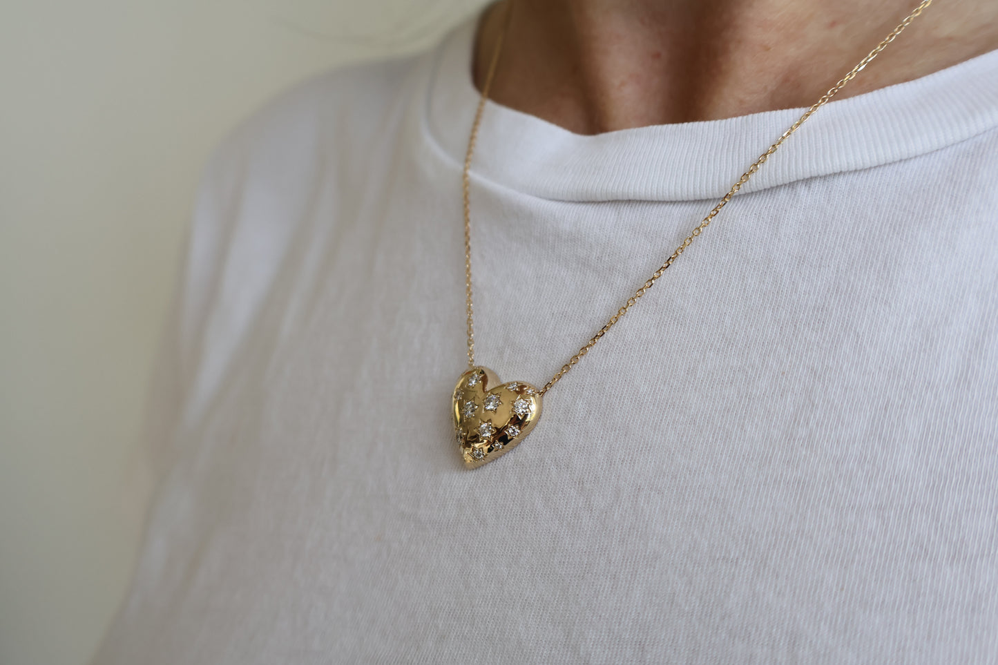 Bubble Heart with Stars