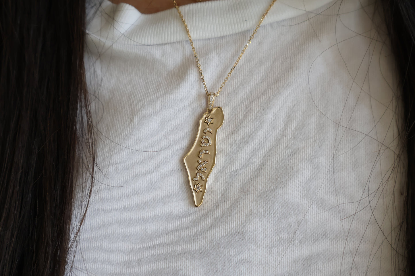 Map of Israel, Israel in Diamonds