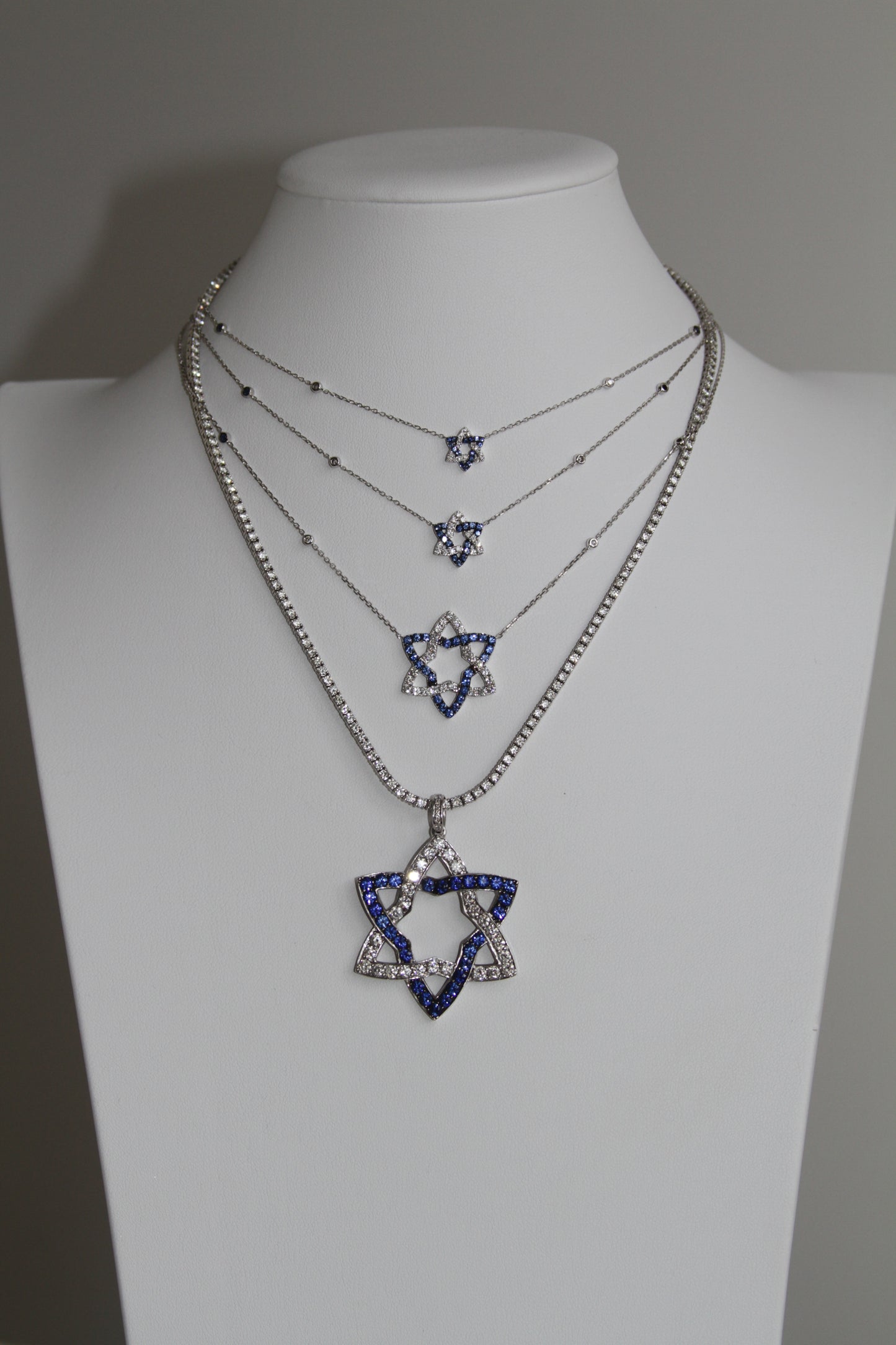 Two-Tone DOUBLE Magen David