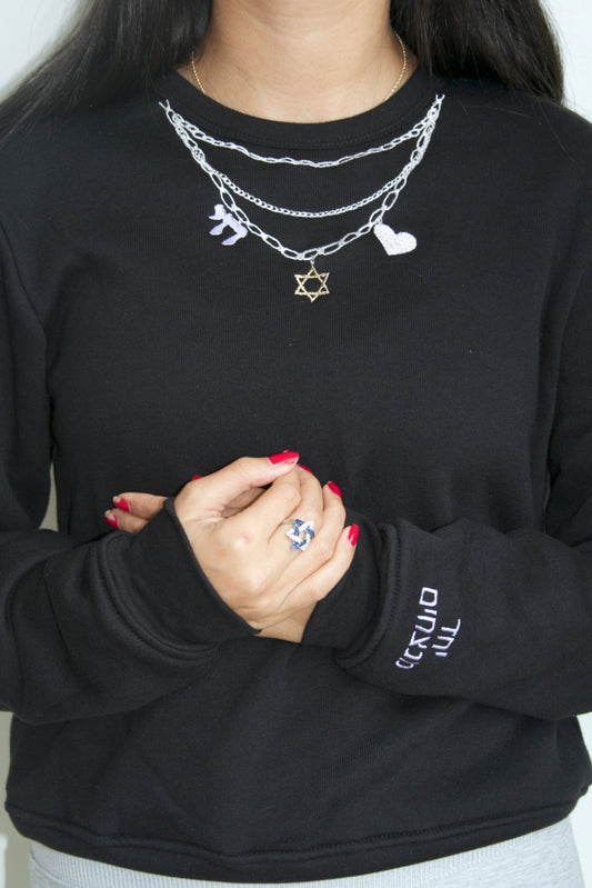 Love, Be’Jeweled Sweatshirt