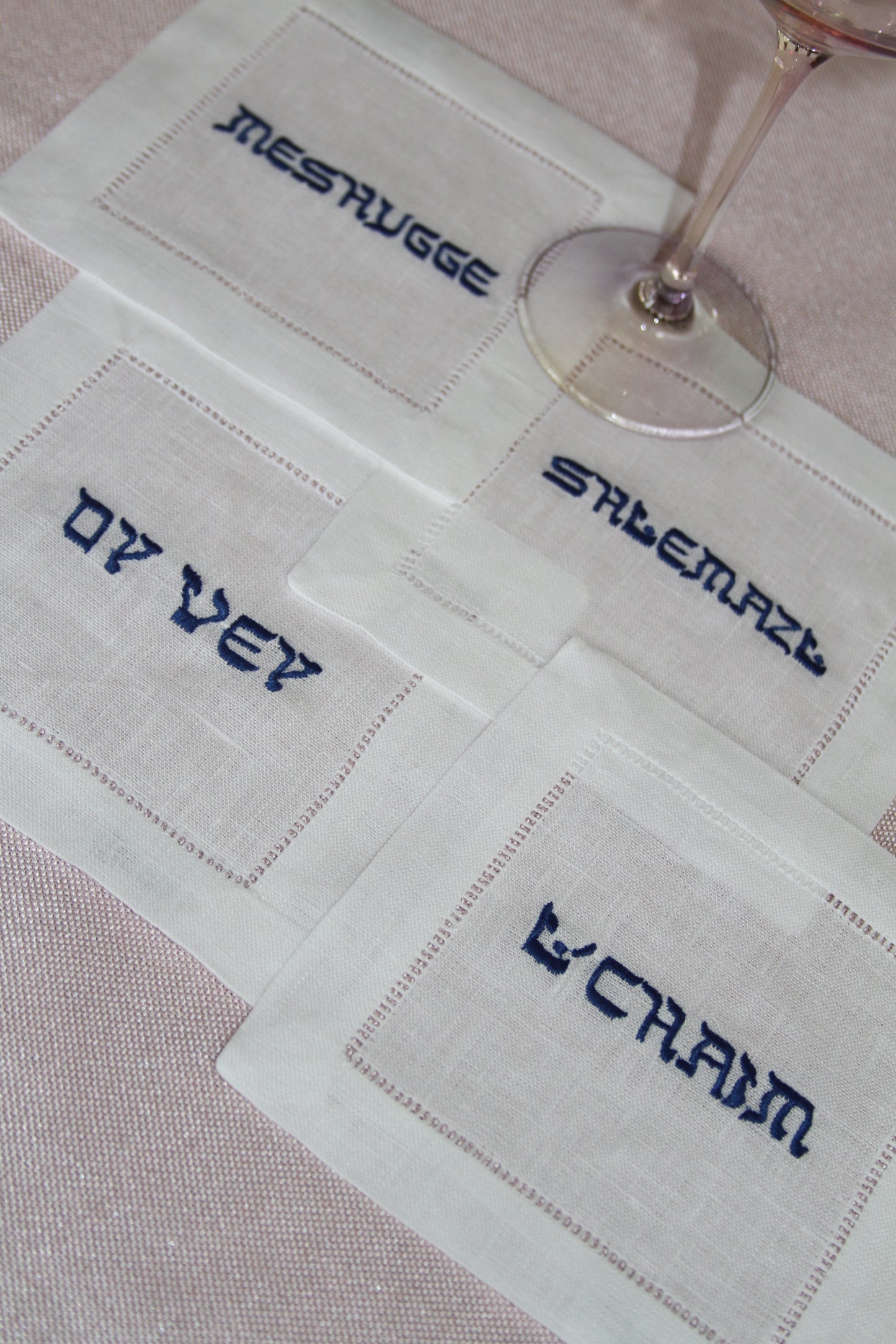 Oy Vey Yiddish Cocktail Napkins (4)