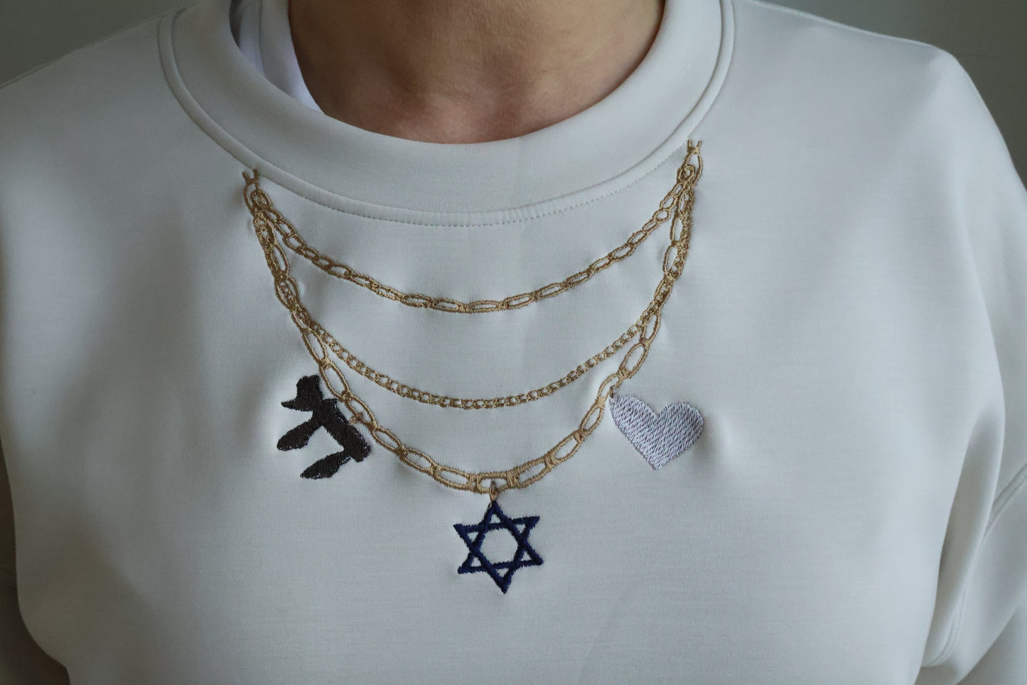 Love, Be’Jeweled Sweatshirt