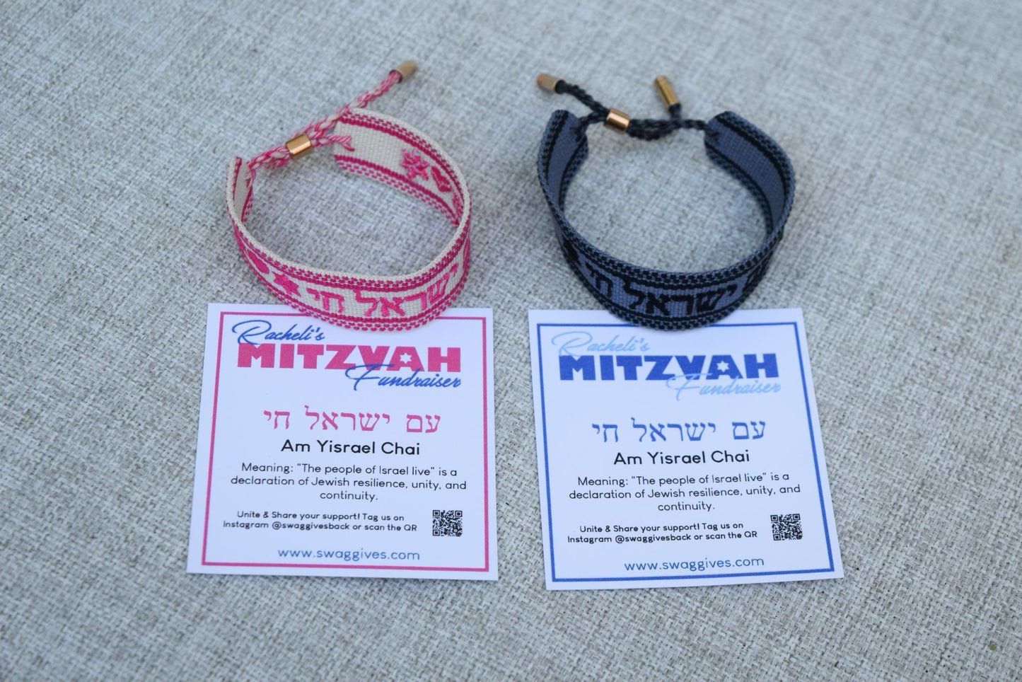 Am Israel Bracelet- Mitzvah Project